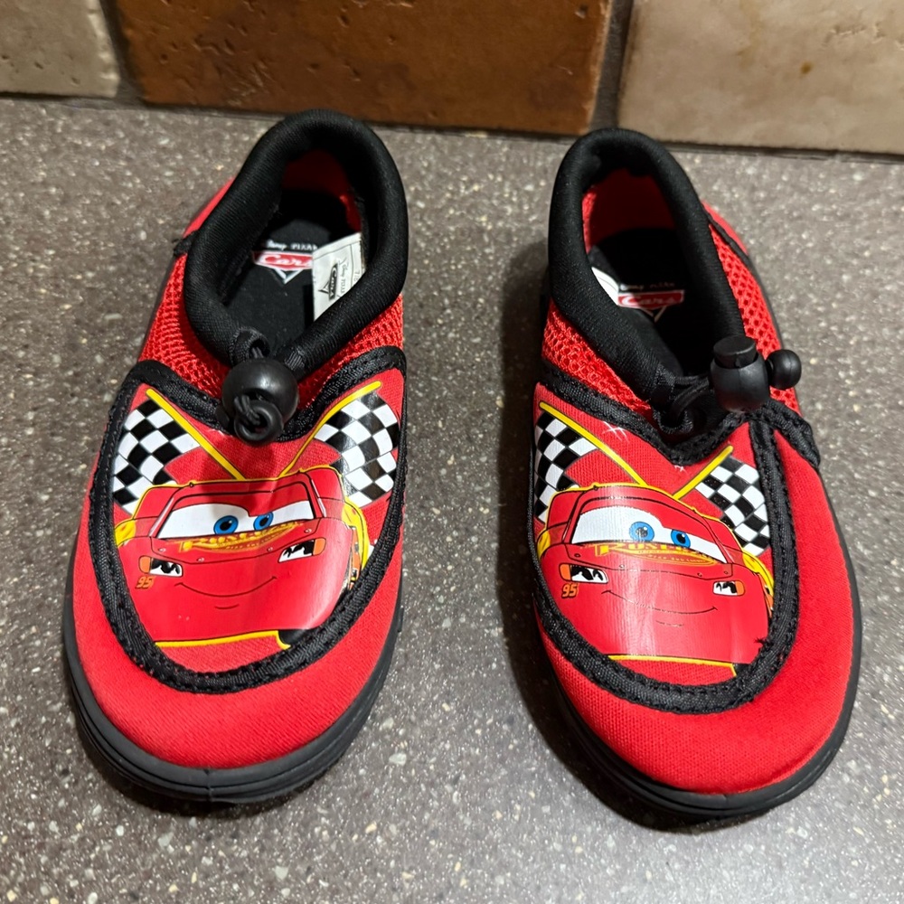 Disney Cars Themed Kids water Shoes size 7/8